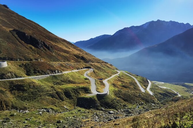 10h Porsche Self-Drive Swiss Alps: Grimsel-Susten & Furka Passes - Susten Pass: 26 bridges and a drive that feels like a roller coaster