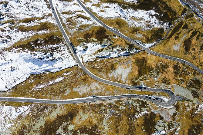 10h Porsche Self-Drive Swiss Alps: Grimsel-Susten & Furka Passes - Furka Pass and the Goldfinger connection: cinematic road energy