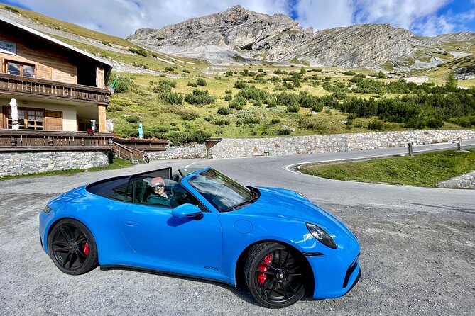 10h Porsche Self-Drive Swiss Alps: Grimsel-Susten & Furka Passes - Lake Lucerne stop: a quick 15 minutes with big payoff