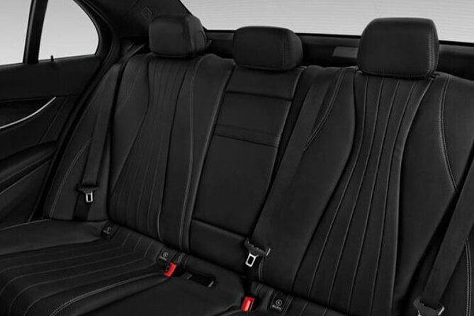Arrival from Basel Airport BSL to Basel City by Business Car - The ride in a Mercedes E-Class business car: comfort that matters in Basel