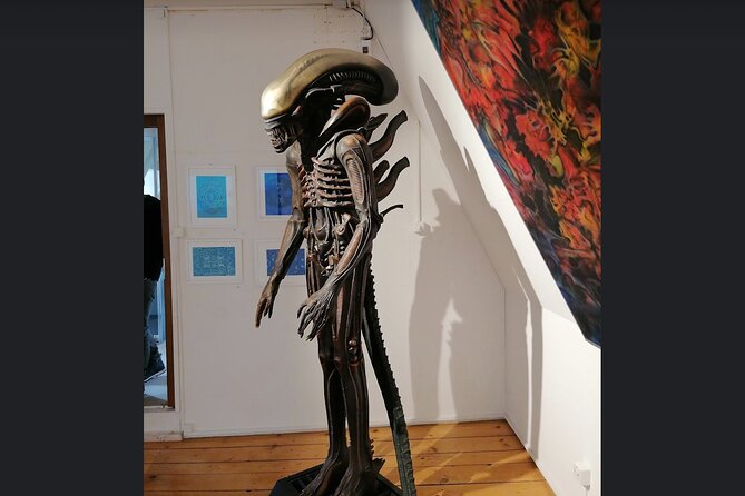 Art, Castle & Aliens: Gruyères Full-Day Tour to HR Giger Museum - Inside the HR Giger Museum, the Alien creator’s style hits hard