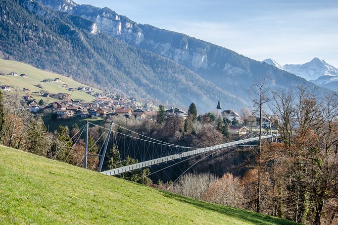 Beatus Caves, Panoramic Bridge, Nature Park Blue Lake and Lake Thun Cruise - Nature Park Blausee (Blue Lake): a walkable park with big color