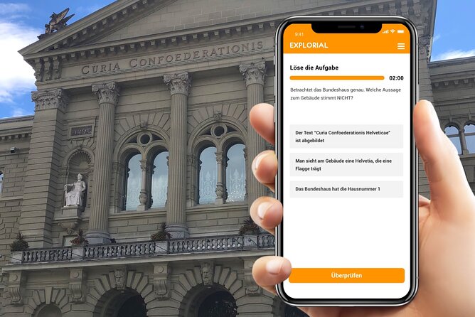 Bern Scavenger Hunt and Sights Self-Guided Tour - A Smartphone Game That Shows You Bern’s Top Landmarks