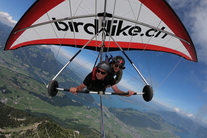 Birdlike Hang Gliding Lucerne - The Stanserhorn flight: running, lifting, and then soaring