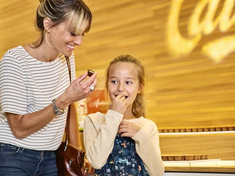 Broc: Entry ticket to the Maison Cailler chocolate factory - The free 2.5 km smartphone game after your tour