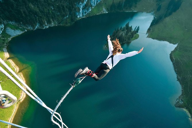 Bungy Jump Stockhorn with OUTDOOR - Getting Ready for the Leap: Safety Gear and Coaching That Help You Think