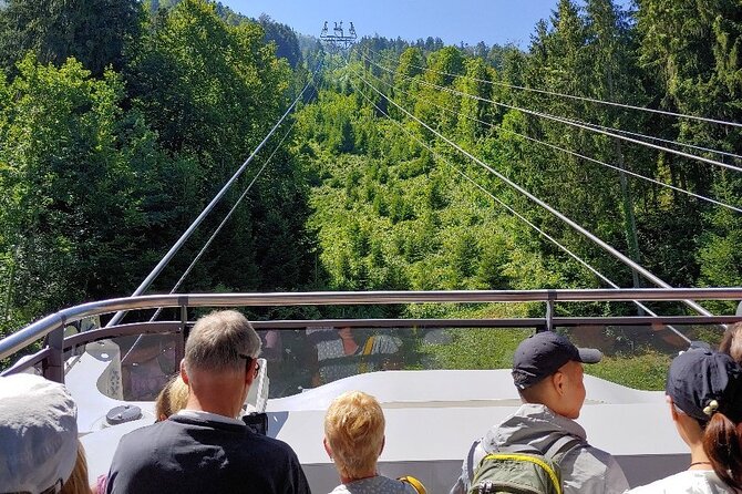 CabriO World's first Open Top Cable Car Ticket to Mt Stanserhorn - CabriO open-top ride and the Stans funicular link