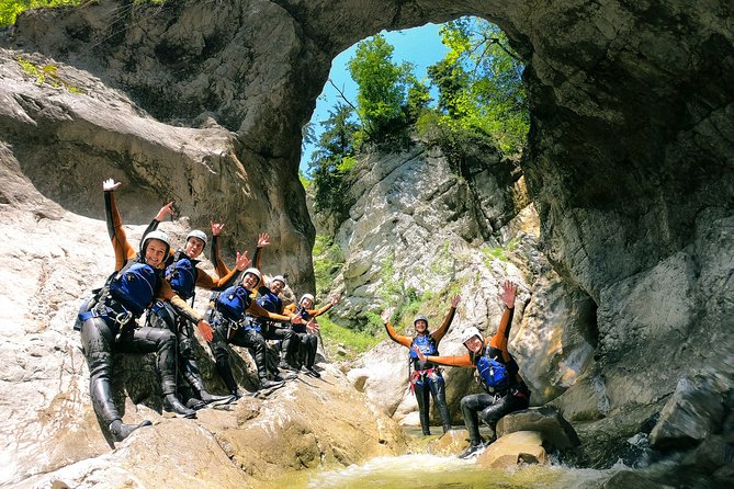 Canyoning Chli Schliere with OUTDOOR (Advanced) - Gear up, then spend real time in the canyon