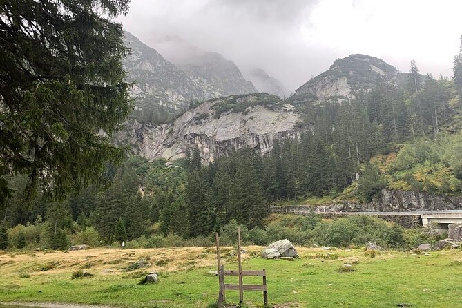 Canyoning Experience Grimsel from Interlaken - The compulsory 50-meter rappel, where your focus has to go