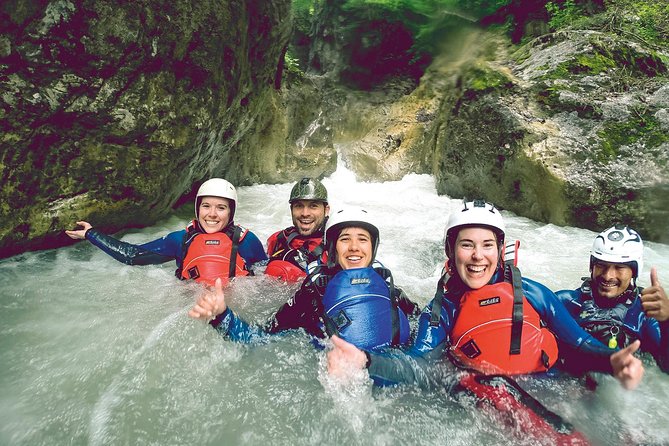 Canyoning Interlaken with OUTDOOR - Jumps, ledges, chutes: where the white-water fun really shows up