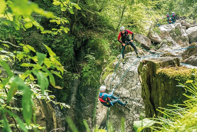 Canyoning Interlaken with OUTDOOR - What small-group limits to 24 people changes day to day