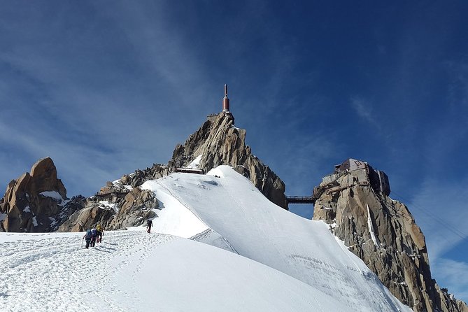 Chamonix & Mont Blanc Guided Day Trip with SkyView Panoramic bus - Montenvers and Mer de Glace: the glacier by red cog train