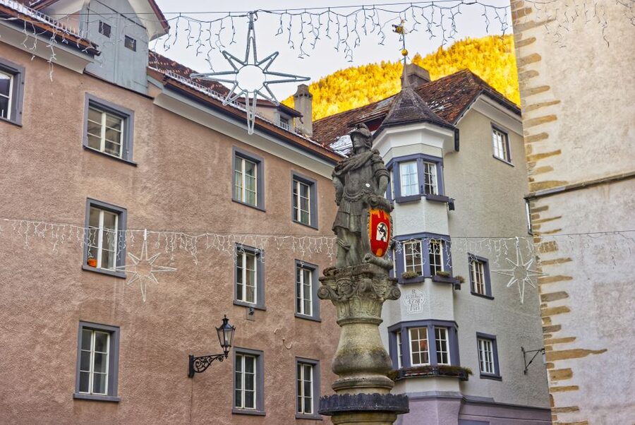 Chur: Private Express Walk with a Local in 90 minutes - Brick Gate: the city boundary made visible
