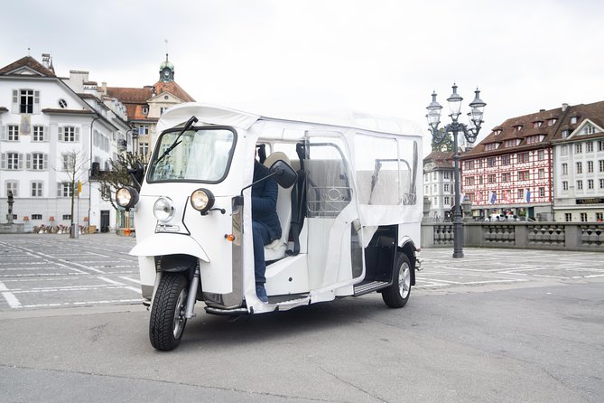 City Tour Plus Lucerne by Etuktuk - Lion Monument and lake viewpoint stops, when time allows