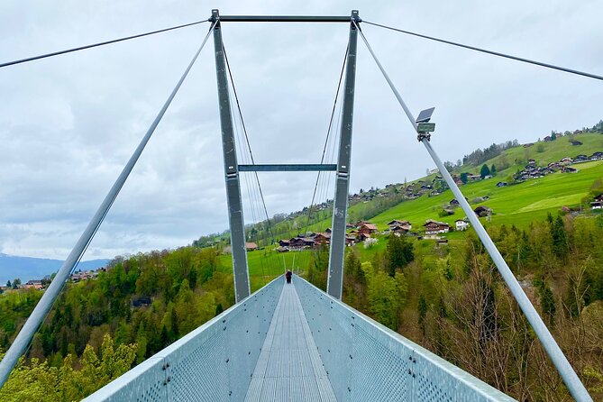 Crash Landing on You Private Switzerland Day Tour from Zurich or Lucerne (CLOY) - Stop 4: Panoramabrucke Sigriswil suspension bridge (included entry)