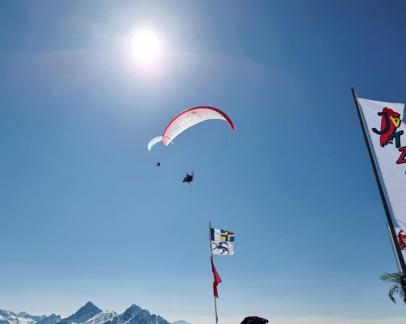Davos: Tandem Paragliding Flight - Landing Back in Davos, Ending Where You Started