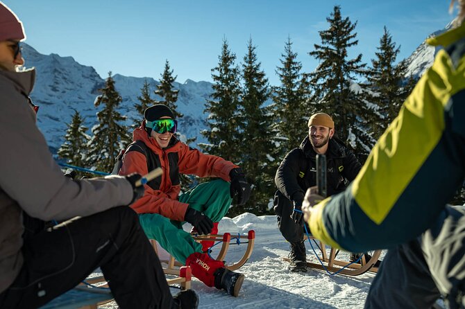 Day Sledding in Interlaken - Meeting the Guides: JJ, Danny, and Michael Set the Tone
