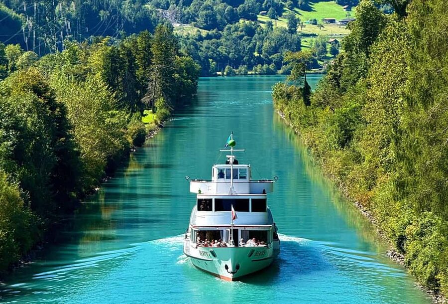 Discover Interlaken E-Bike Tour – Lakes Ruins and Views - Unspunnen and the first castle stop: medieval ruins with festival-famous symbolism