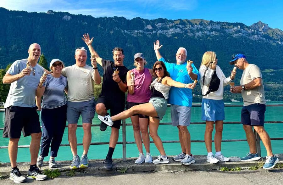 Discover Interlaken E-Bike Tour – Lakes Ruins and Views - Lake Thun to Unterseen: a cobblestone town break between big views