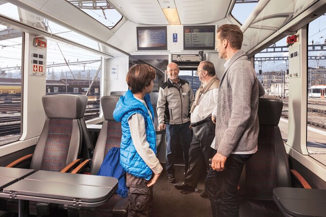 Exclusive Panoramic Train Journey though the Heart of Swiss - Lauterbrunnen valley and Staubach Falls: the must-see highlight