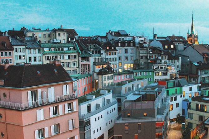 Explore Lausanne in 60 minutes with a Local - The Rôtillon Quarter: colorful houses, bars, and bohemian shops
