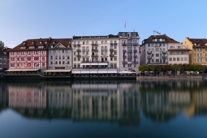 Explore Lucerne in 60 minutes with a Local - Spreuerbrücke: walking the covered bridge with medieval art