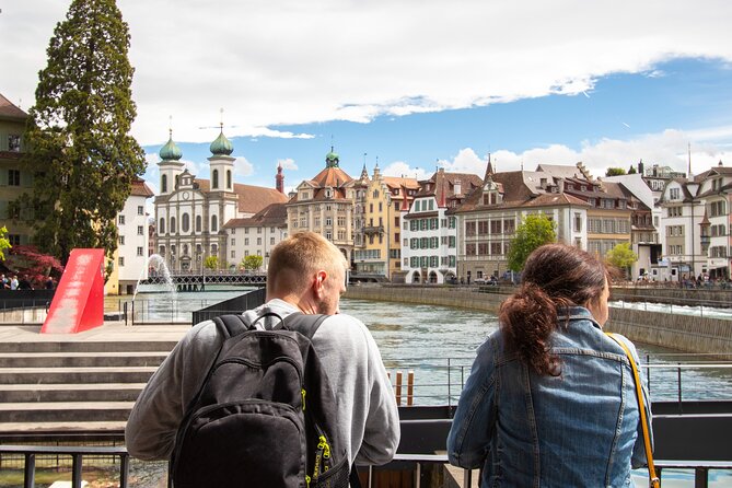 Explore Lucerne in 60 minutes with a Local - Chapel Bridge: the icon, the paintings, and the link between old and new