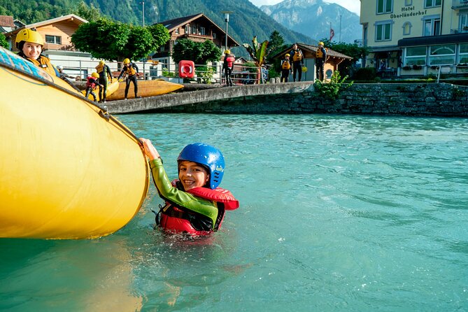 Family Rafting - Lütschine River white water, followed by Lake Brienz calm