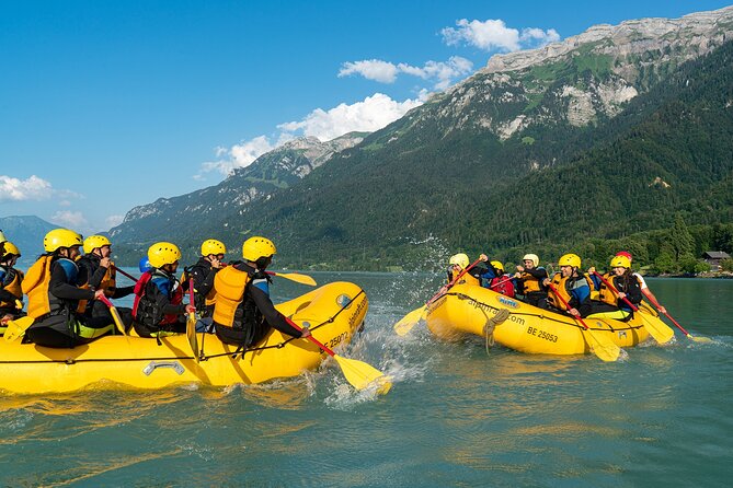 Family Rafting - From Wilderswil to the river: how the 2.5 hours really works