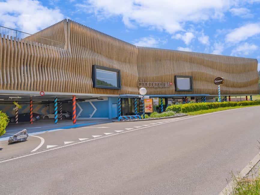 Flawil: Chocolarium Ticket - The adventure tour flow: from outside views to a chocolate culture movie