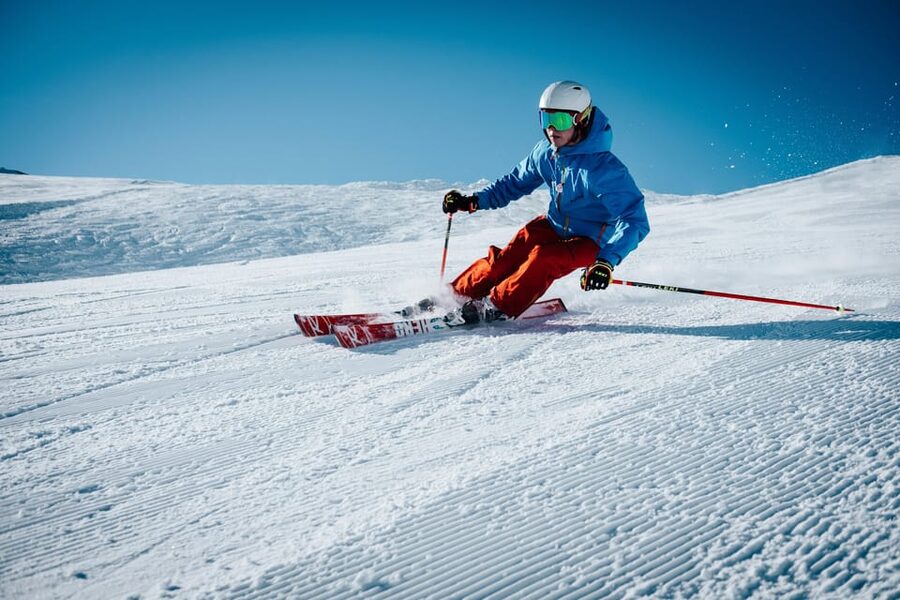 Flumserberg ski course - Flumserberg and the Prodalp Express start line
