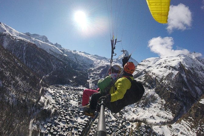 FLYMATTERHORN VIP Paragliding from Zermatt, With Matterhorn View - Zermatt in Paragliding Mode, Matterhorn Included