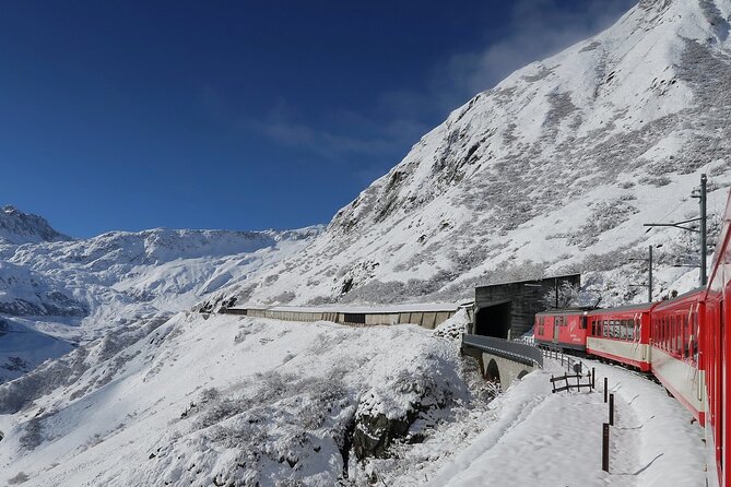 From Basel: Glacier Express, Swiss Alps Bern City in Private Trip - Arrival in Brig: a calm break after 4.5 hours of train time