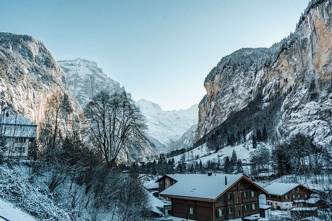 From Basel: Swiss Alps, Lauterbrunnen, Beatus Caves Small Group - Lauterbrunnen for waterfalls and dramatic cliff views, a classic Swiss valley hit