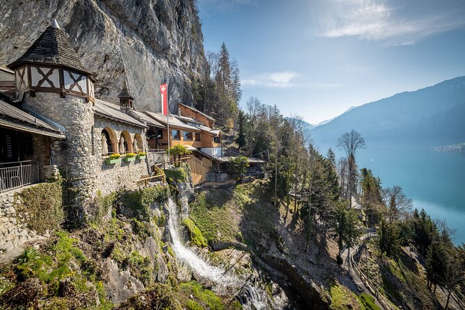 From Basel: Thun Tour, Beatus Caves, Lake Cruise & Cheese - St. Beatus-Hohlen Caves: amazing, but go in with respect for the stairs