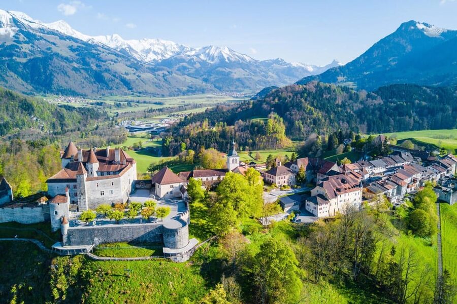 From Geneva: Gruyeres Castle, Cheese, Chocolate & Montreux - La Maison du Gruyère: a focused cheese tasting stop
