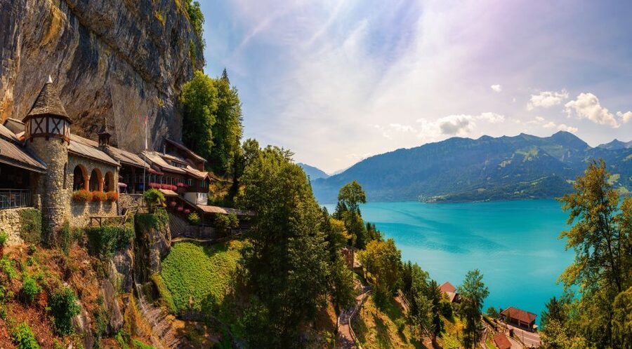 From Interlaken: Beatus Caves, Blue Lake and Lake Thun Tour - Beatus Caves: stalactites, stalagmites, and time to slow down