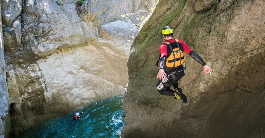 From Interlaken: Canyoning Chli Schliere - Outdoor Interlaken NEW Base to the Gorge: How the Day Flows
