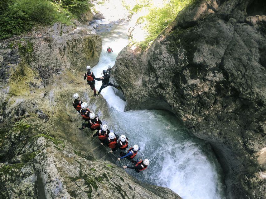 From Interlaken: Local Canyoning Trip - Jumps, Slides, and the Optional 5-Meter Moment