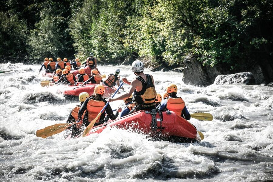 From Interlaken: Lütschine River Whitewater Rafting - Entering the Outdoor Base in Wilderswil