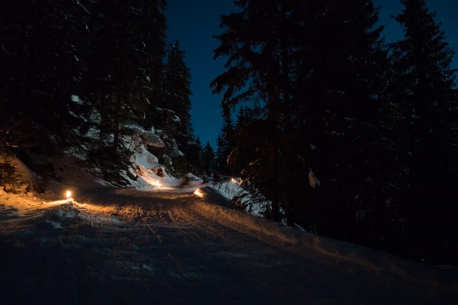 From Interlaken: Night Sledding - How the Sled Run Actually Feels: Speed, Intervals, and Steering