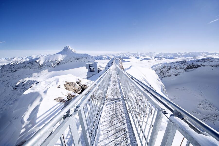 From Lausanne: Glacier 3000 Experience Tour - Glacier 3000: Peak Walk and the Cable Car Option