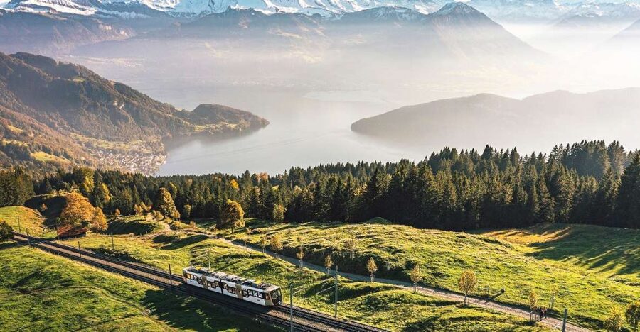 From Lucerne: Classic Rigi Round Trip - One Ticket, Three Ways Up to Rigi From Lucerne