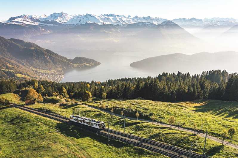 From Lucerne: Classic Rigi Round Trip - Rack Railway From Vitznau to Rigi Kulm: The Slow Climb With Big Views
