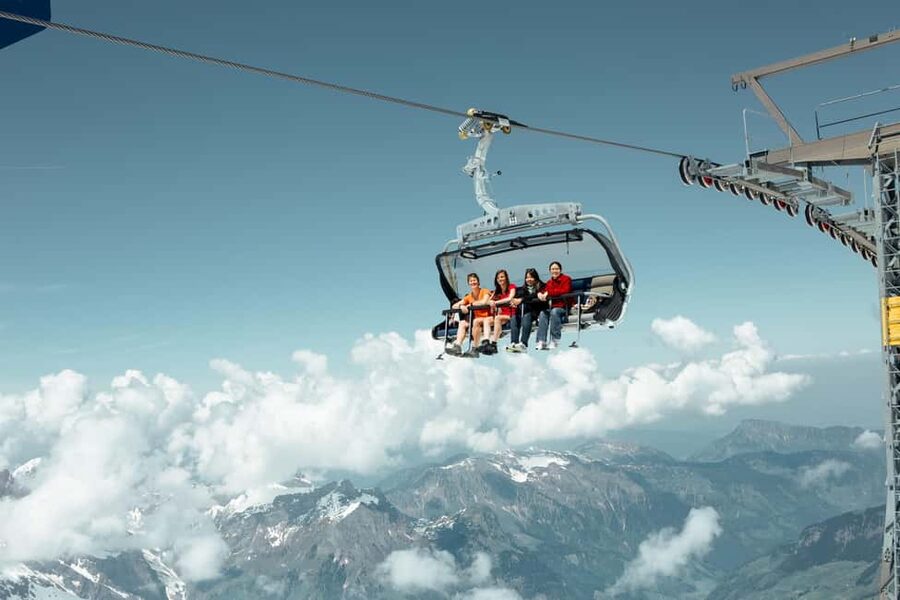 From Lucerne: Mount Titlis Day Trip with Cable Car Ride - The Rotair revolving cable car: 360-degree views without guesswork