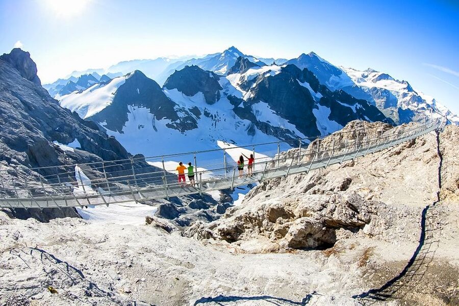 From Lucerne: Mount Titlis Half-Day Tour with Ice Flyer - Ice Flyer chair lift across the glacier, plus Glacier Park snow tubing