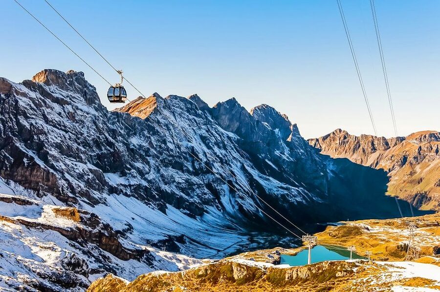 From Lucerne: Mount Titlis Half-Day Tour with Ice Flyer - Rotair: the revolving cable car to the Titlis summit at 3,000 meters