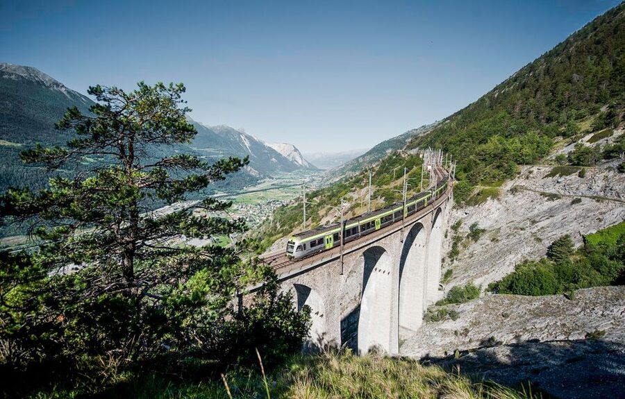 From Milan: Interlaken & Swiss Alps Day Trip - Spiez and the lake cruise, where the Eiger trio shows up
