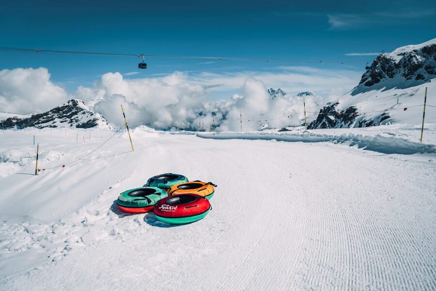 From Zermatt: Testa Grigia Cable Car Ticket - Cinema lounge and the Glacier Palace: ice you can walk into