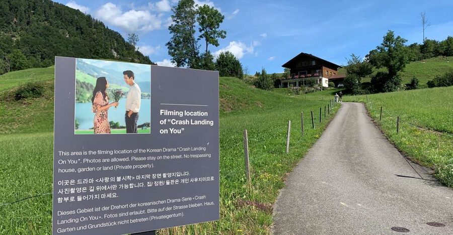 From Zurich: Crash Landing On You Locations in Interlaken - Lake Brienz and Iseltwald Landing Scenes, Plus the Interlaken Hotel Moment
